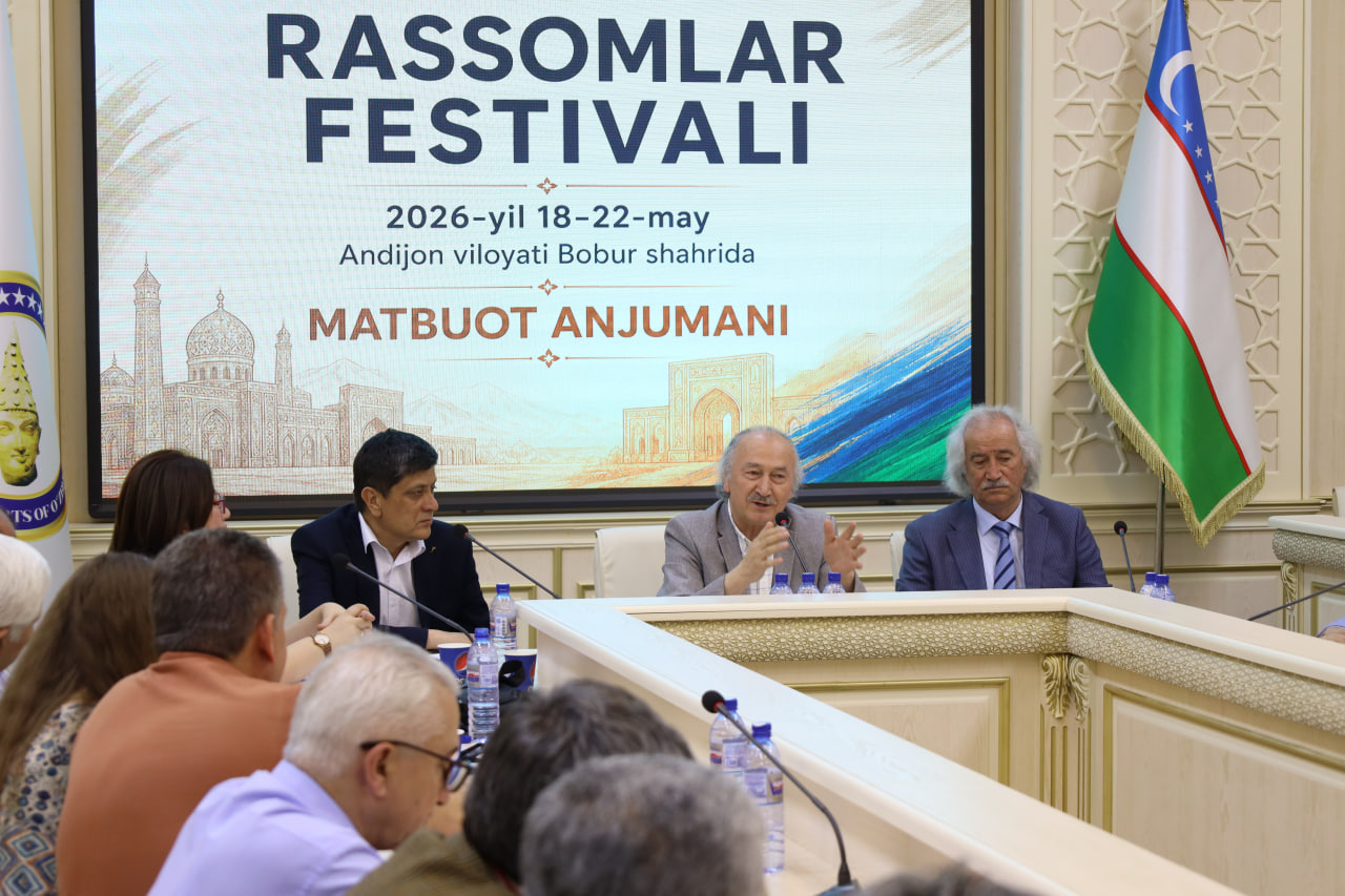 Rassomlar festivaliga bag'ishlangan matbuot anjumani bo'lib o'tdi