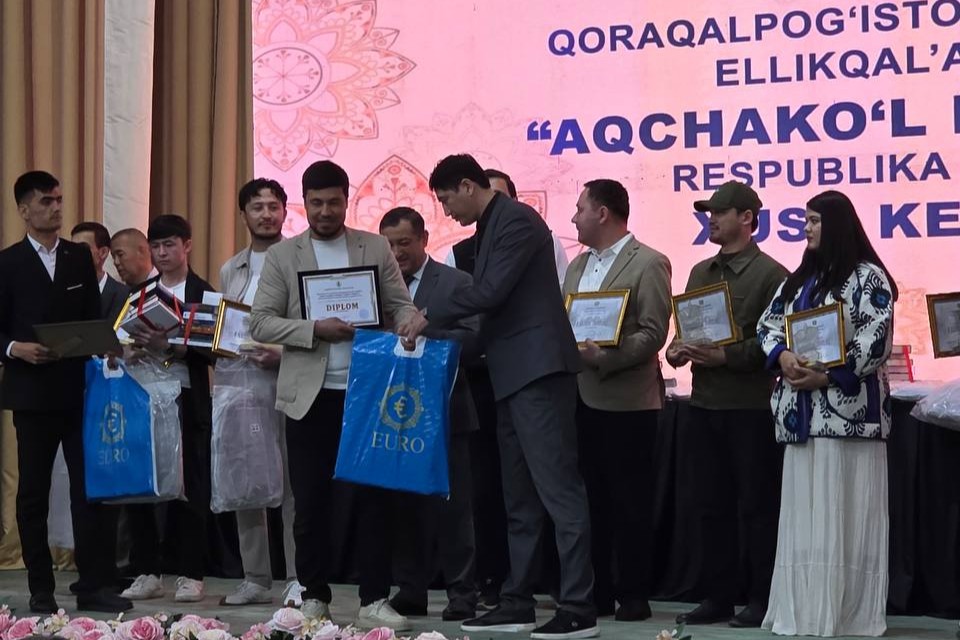 “Aqchako‘l ilhomlari” Respublika tanlovi g’oliblari taqdirlandi.