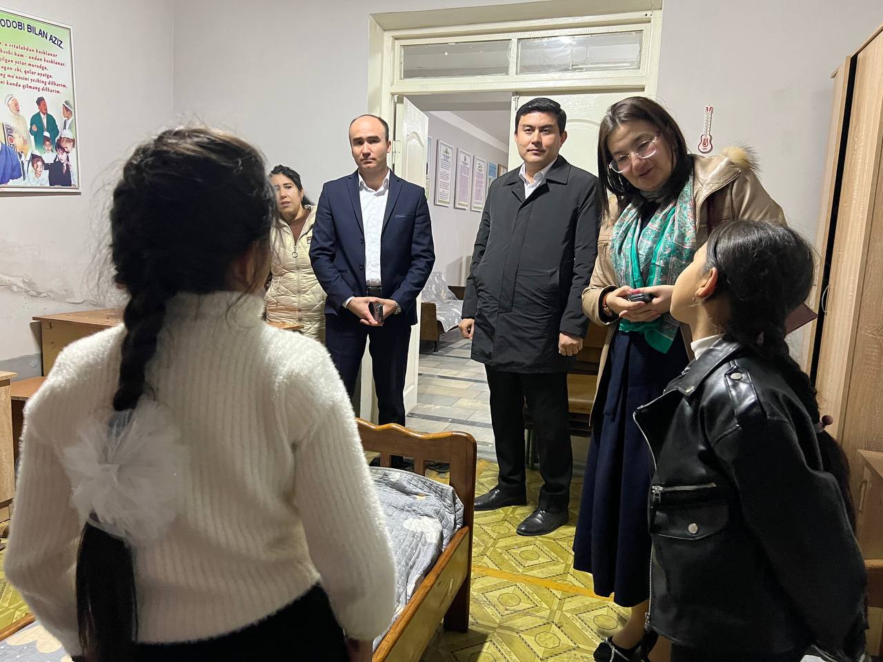 Namangan ixtisoslashtirilgan san’at maktab-internatidagi shart-sharoitlari o‘rganildi