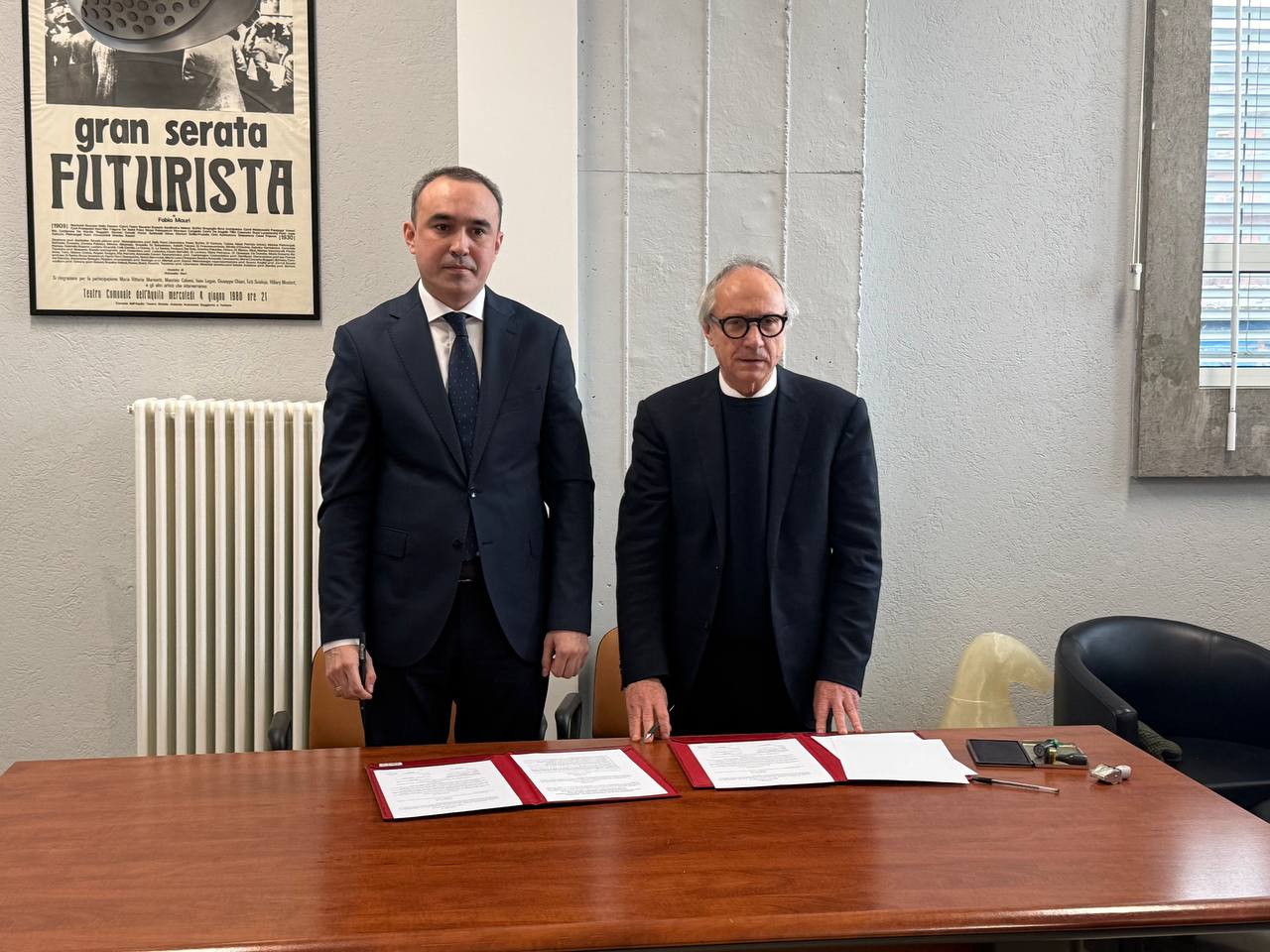 Italiyaning yana bir taʼlim muassasasi bilan Memorandum imzolandi