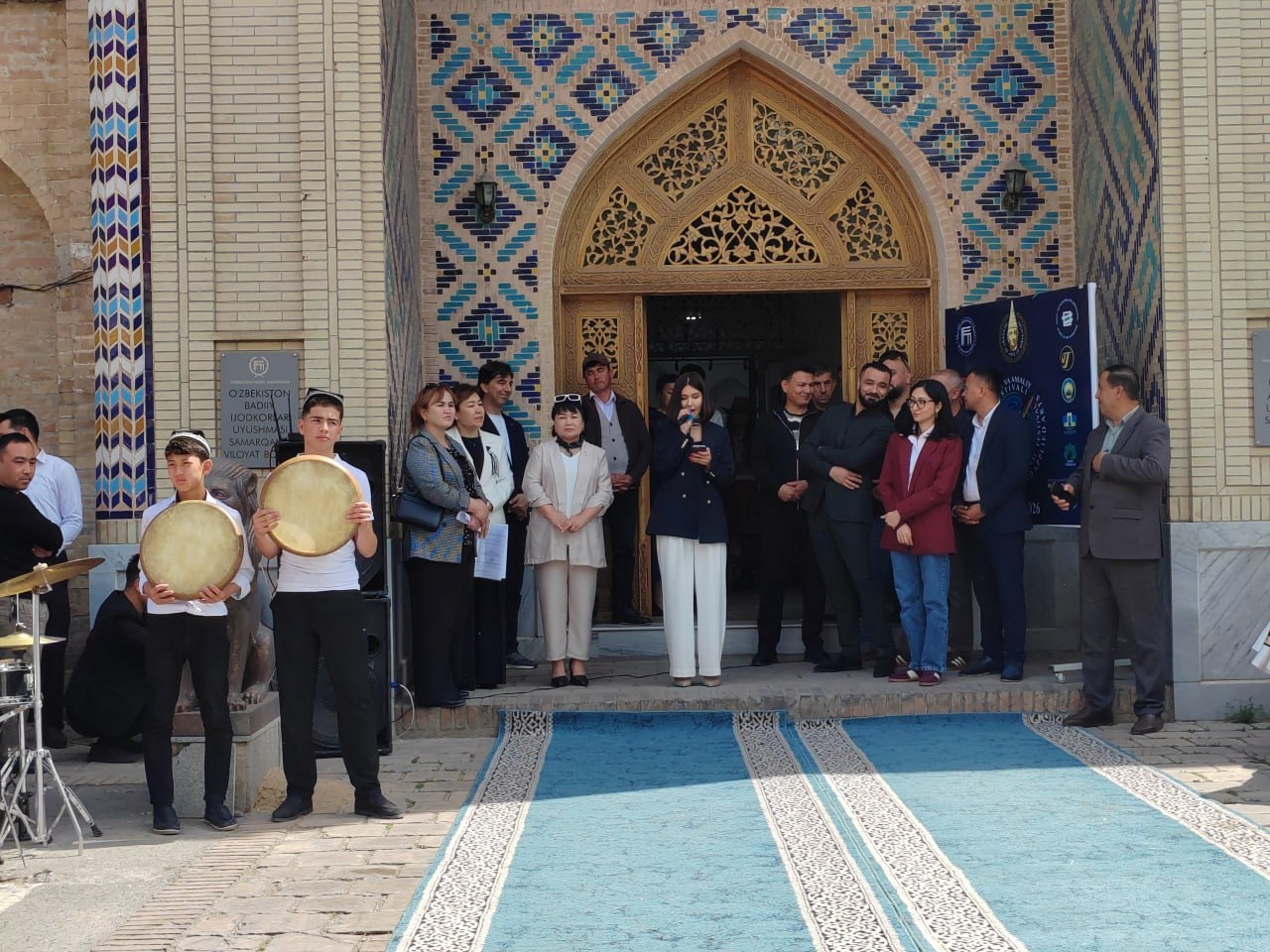 Hududlarda Xalqaro tasviriy va amaliy san‘at festivalining ochilish marosimi bo'lib o'tdi