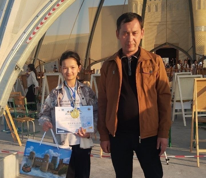 “Khiva art fest-2026” da  oʻquvchimiz  1-oʻrinni  egalladi
