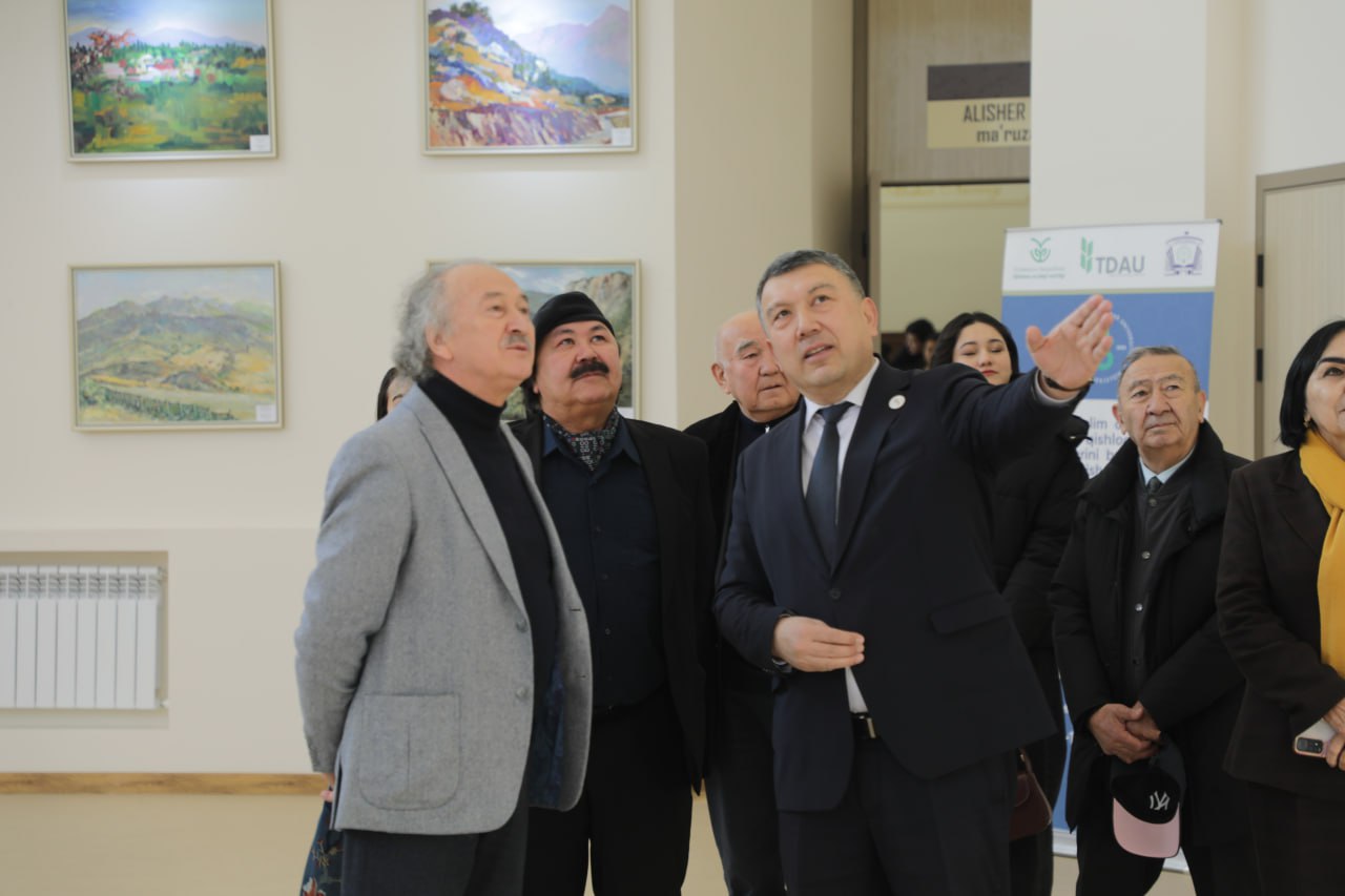 Akmal Nur bilan Toshkent davlat agrar universitetida ijodiy uchrashuv