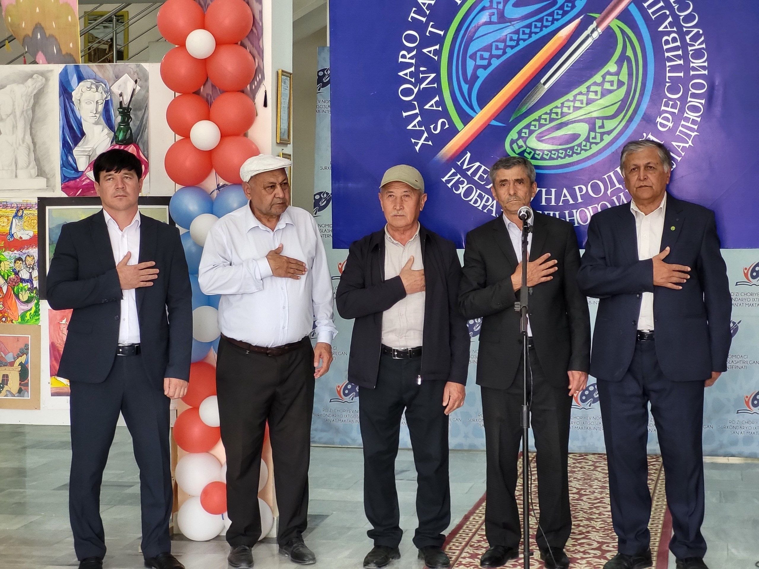 Hududlarda Xalqaro tasviriy va amaliy san‘at festivalining ochilish marosimi bo'lib o'tdi