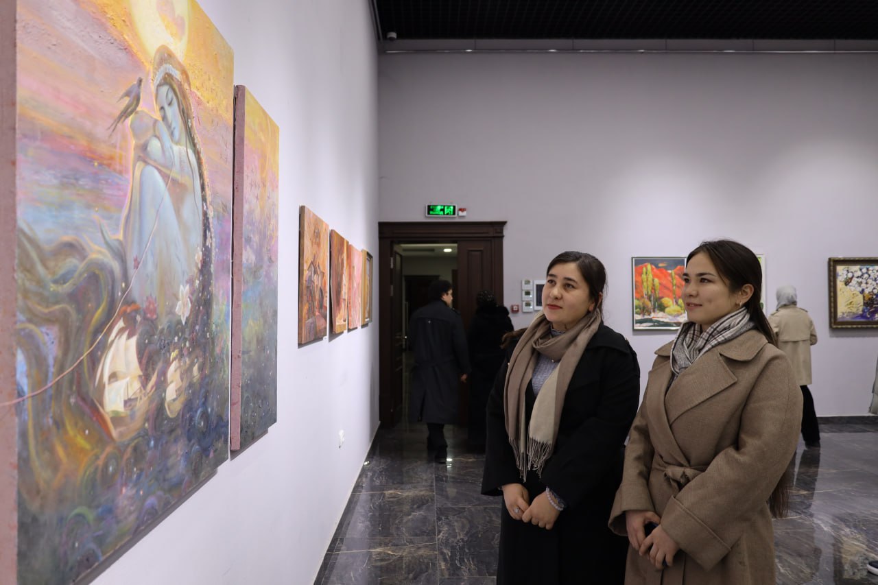 O‘zbekiston Badiiy ijodkorlar uyushmasi a’zolarining  “Bioritm” nomli guruh ko‘rgazmasining ochildi