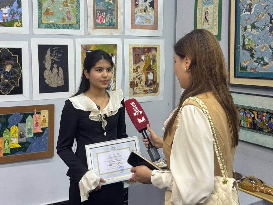 "Kamoliddin Behzod izdoshlari" miniatyura va amaliy san'at respublika tanlovi g’oliblari taqdirlandi.