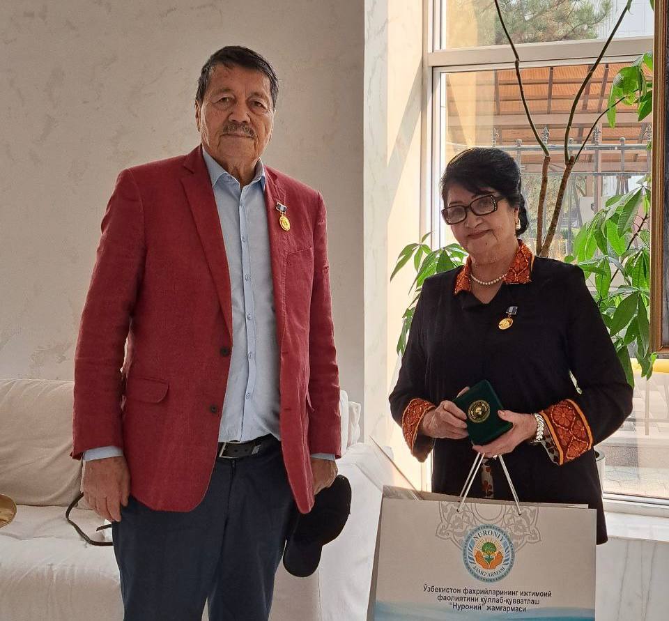 Lekim Ibragimov "Mehnat faxriysi" I darajali ko‘krak nishoni bilan taqdirlandi. 