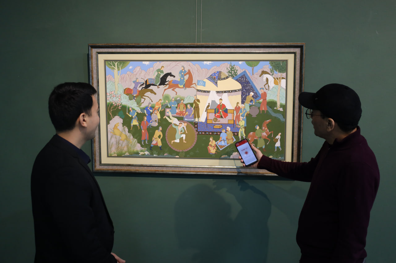 Baxtiyor Dedashevning “Tafakkur” nomli shaxsiy ko‘rgazmasi ochildi