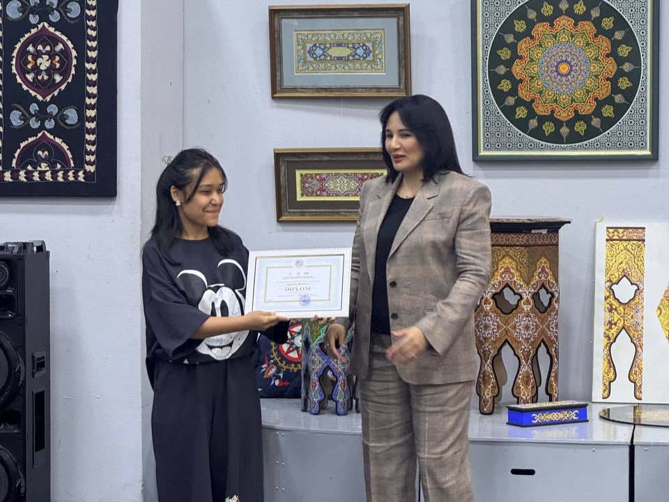 "Kamoliddin Behzod izdoshlari" miniatyura va amaliy san'at respublika tanlovi g’oliblari taqdirlandi.