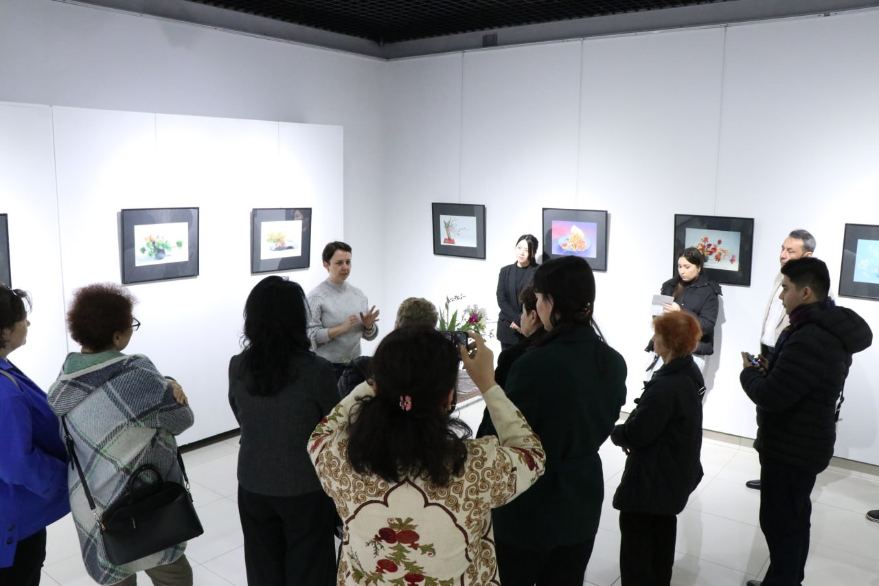 "IKEBANA SAN'ATI" fotoko‘rgazmasi ochildi