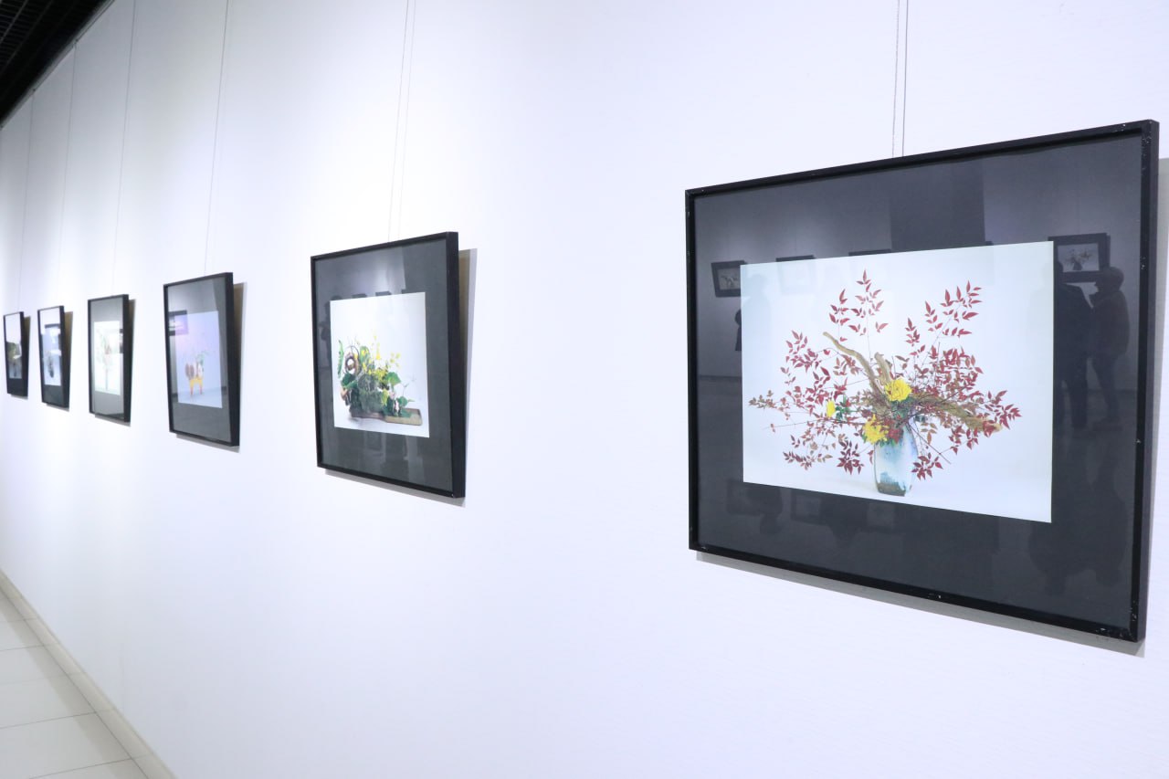 "IKEBANA SAN'ATI" fotoko‘rgazmasi ochildi