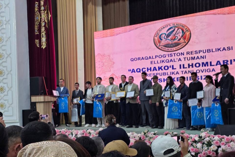 “Aqchako‘l ilhomlari” Respublika tanlovi g’oliblari taqdirlandi.