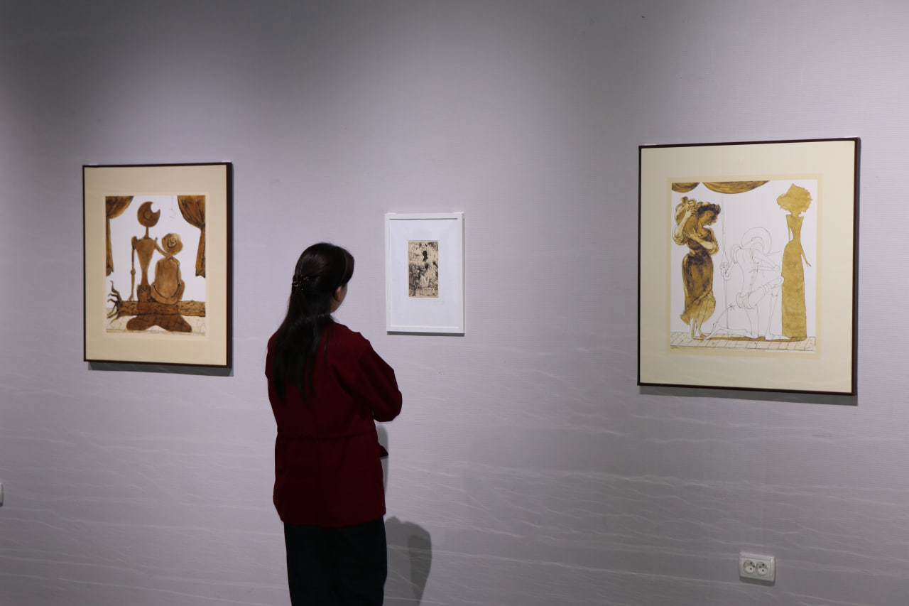 Viktor Apuxtinning “Haqiqiy grafika – o‘tmishdan kelajakka nazar” nomli muzey asarlari retrospektiv ko‘rgazmasi ochildi