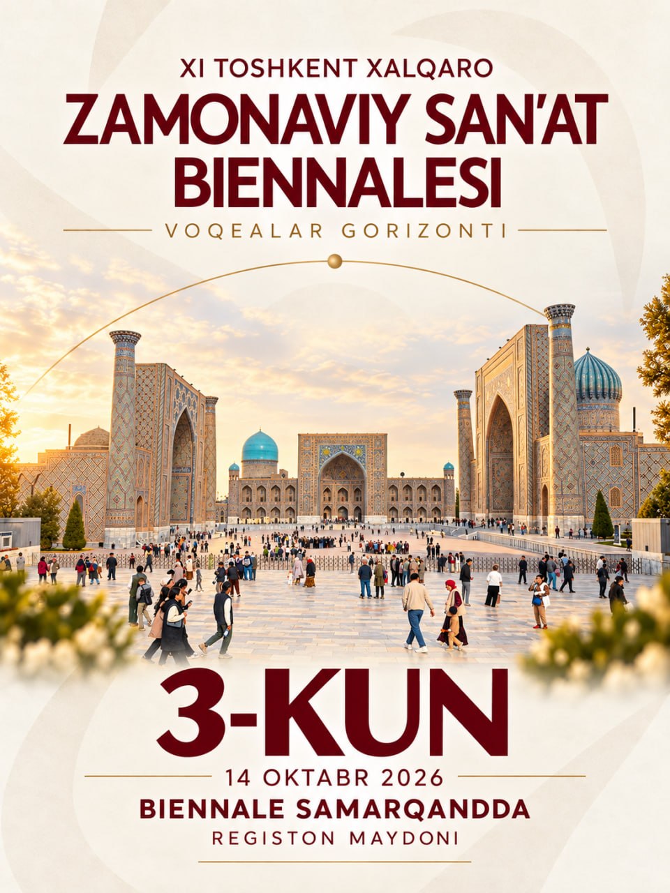 XI TOSHKENT XALQARO ZAMONAVIY SAN’AT BIENNALESI — 3-KUN