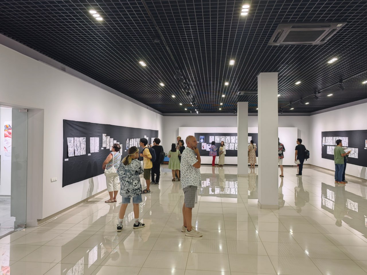 Церемония открытия конкурса рисунков «Манга» прошла в Международном культурном караван-сарае имени Икуо Хираямы.